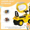 Kids Ride on Forklift Truck with Fork and Tray, Ride on Tractor with Under Seat Storage - Image 6