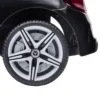 Mercedes Benz SLC 300 Licensed 12V Kids Electric Ride On Car with Parental Remote Two Motor Music Light Suspension Wheel for 3-6 Years Black - Image 2