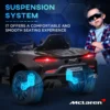 Mclaren Licensed Kids Electric Ride on Car with Butterfly Doors, 12V Powered Electric Car, Red with Remote Control, Horn, Headlights, MP3 - Image 4