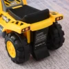 Kids 4-in-1 HDPE Excavator Ride On Truck Yellow/Black - Image 3