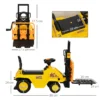 Kids Ride on Forklift Truck with Fork and Tray, Ride on Tractor with Under Seat Storage - Image 8
