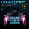 Lamborghini Veneno Licensed 12V Kids Electric Ride on Car - Image 5
