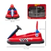 Electric Kids Bumper Car, 6V 360-Degree Rotation Waltzer Car, Battery Powered - Image 8