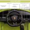Compatible 12V Battery-powered Lamborghini SIAN - Image 6
